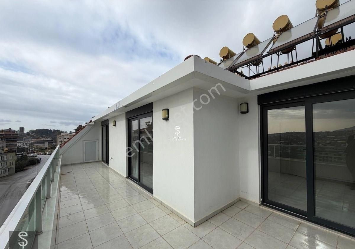 Alanya Çıplaklıda Satılık Ayrı Mutfak 4+1 Havuzlu Manzaralı Geniş Sıfır Dubleks Daire - Görsel 12