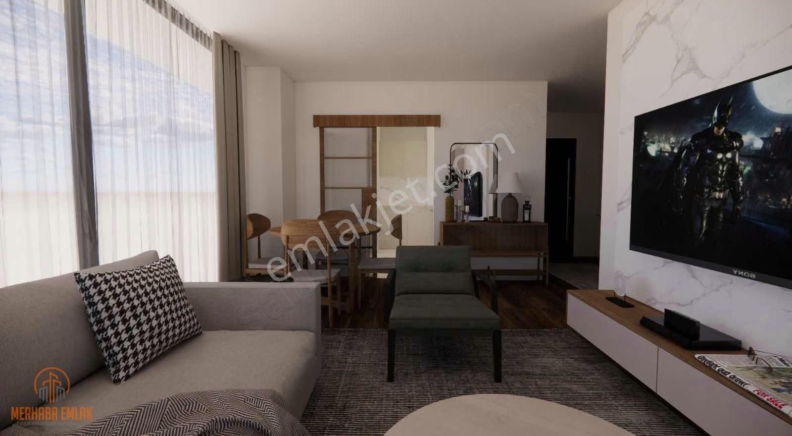 Dyn Çarşı'da Çift Banyolu,balkonlu,manzaralı 2+1 Satılık Daire - Görsel 5