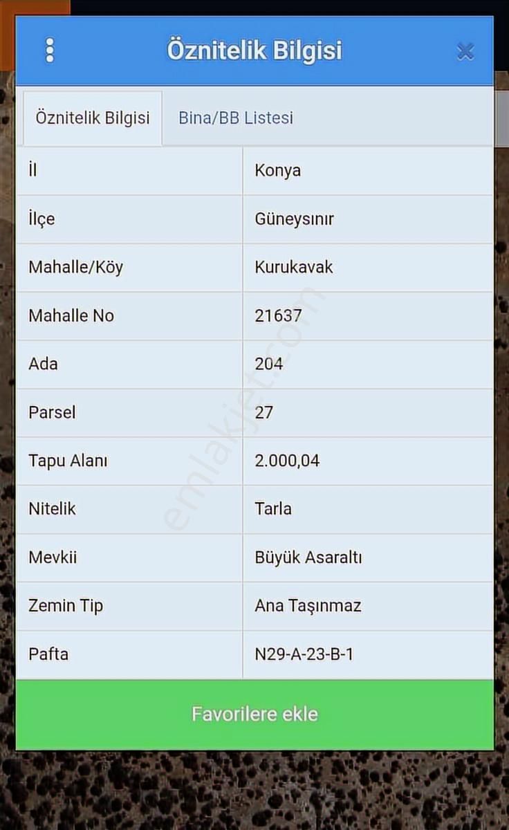 Şok Fırsat Kredi Kartına 12 Taksit Müstakıl Arazi. - Görsel 15