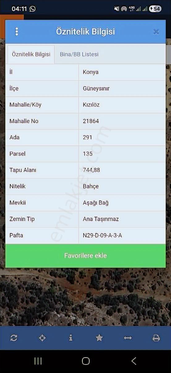 Şok Fırsat Kredi Kartına 12 Taksit Müstakıl Arazi. - Görsel 14