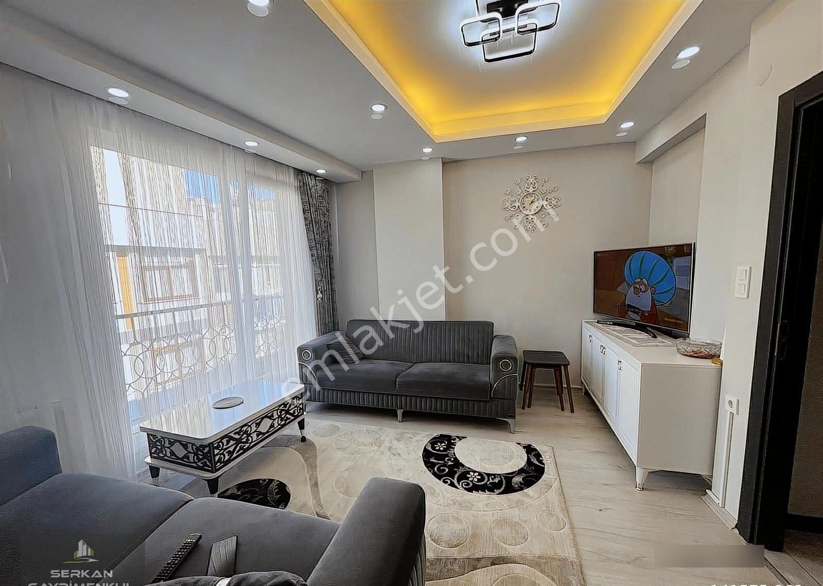 Serkan Gayrimenkulden 1 Yıllık 4+1 100 Metre Lüks Dubleks Daire - Görsel 18