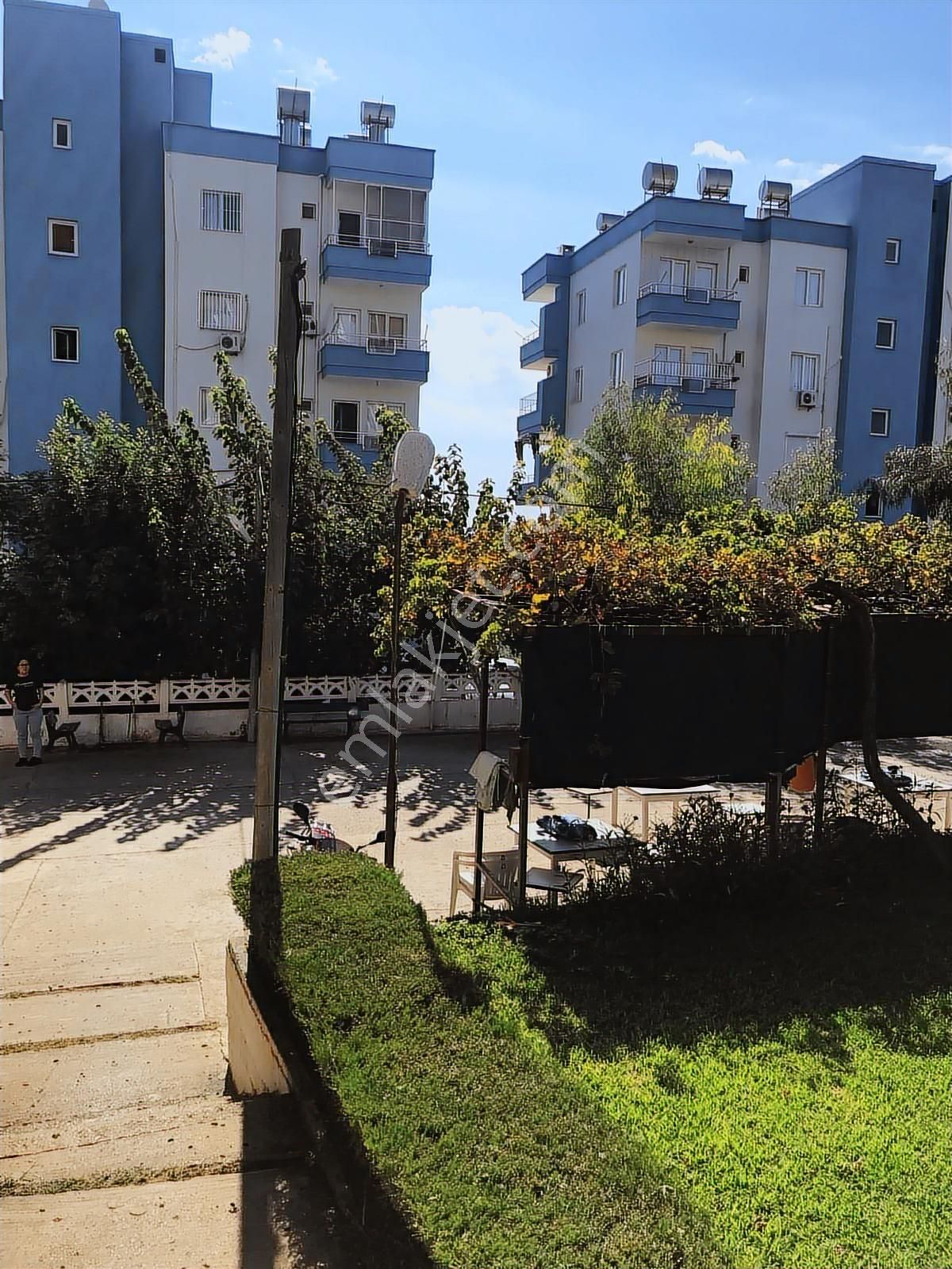 Satılık 2+1 Tatil Sitesi Dairesi Havuzlu, Bakımlı Bahçeli - Görsel 19