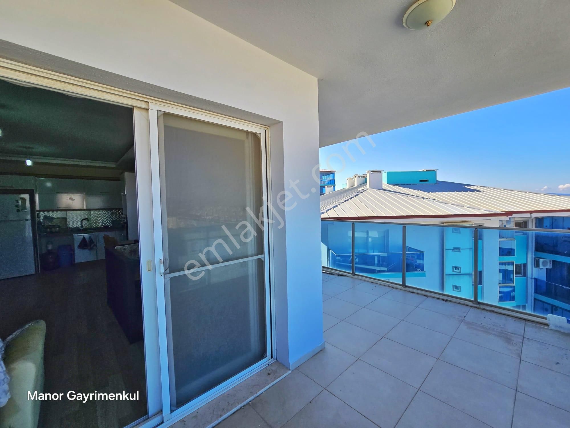 Kuşadası Değirmendere'de Deniz Manzaralı, Eşyalı 2+1 Daire - Görsel 18