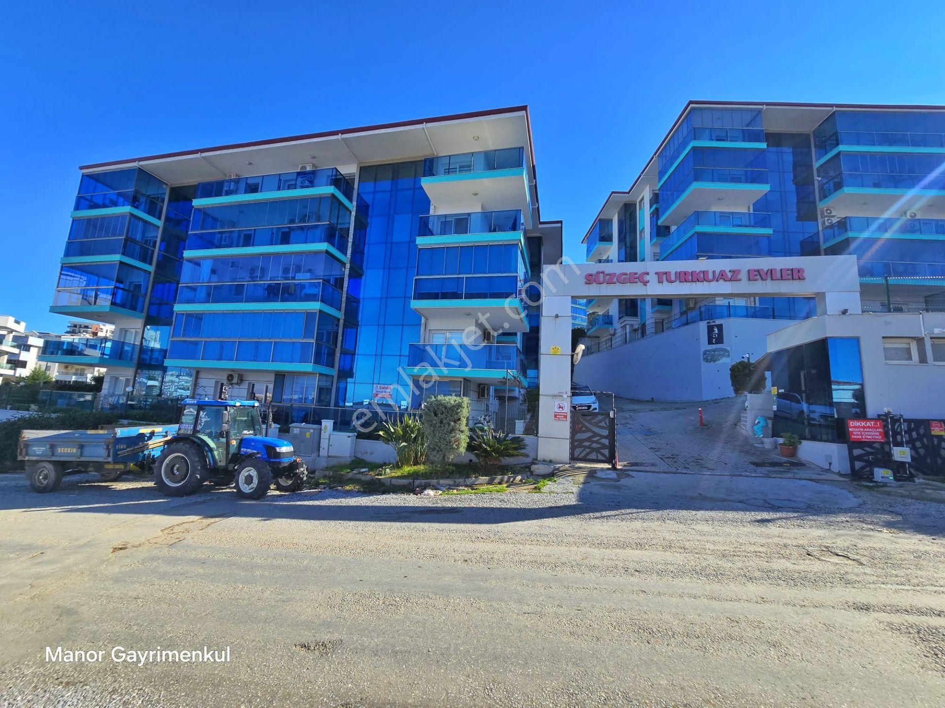 Kuşadası Değirmendere'de Deniz Manzaralı, Eşyalı 2+1 Daire - Görsel 17