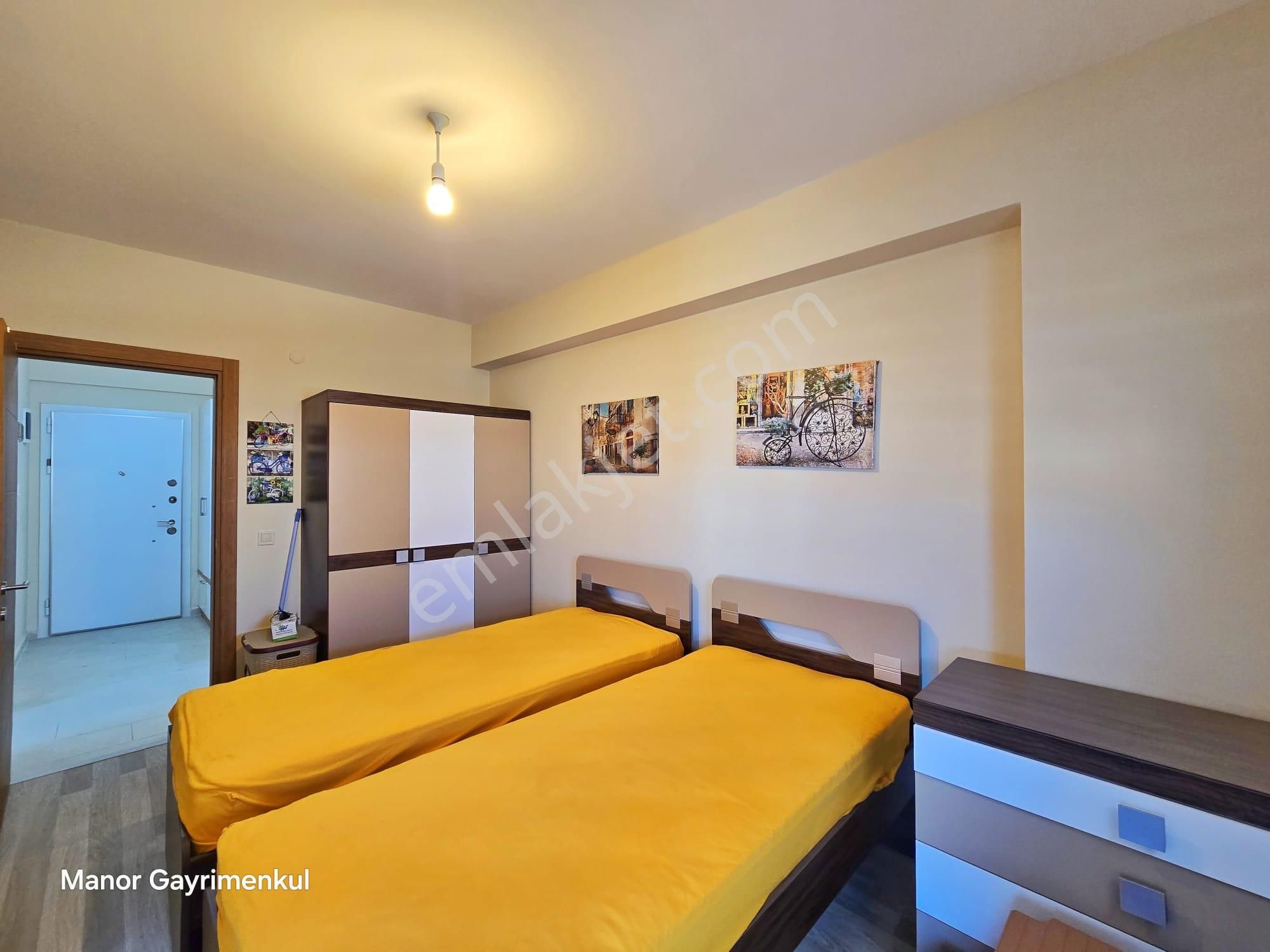 Kuşadası Değirmendere'de Deniz Manzaralı, Eşyalı 2+1 Daire - Görsel 14