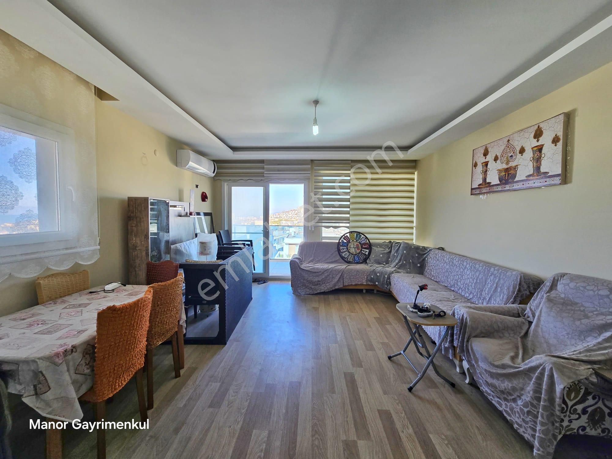 Kuşadası Değirmendere'de Deniz Manzaralı, Eşyalı 2+1 Daire - Görsel 3