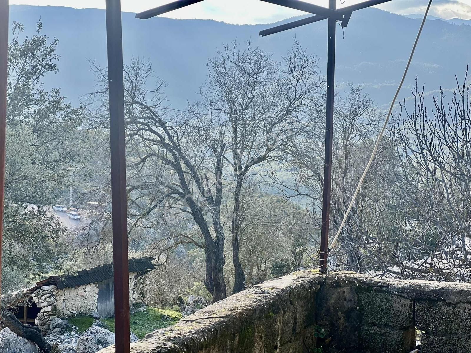 Kaş Ahatlı Da Kartal Yuvası Taş Ev Ve 1.770 M2 Bahçe - Görsel 24