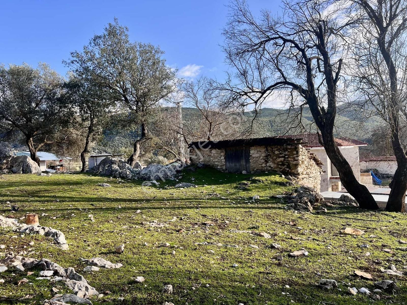 Kaş Ahatlı Da Kartal Yuvası Taş Ev Ve 1.770 M2 Bahçe - Görsel 14