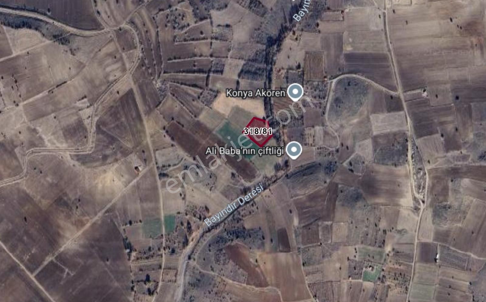 Tülce'de Bayındır Dere Dibi Mükemmel 3.576 M² Müstakil Tarla - Görsel 5