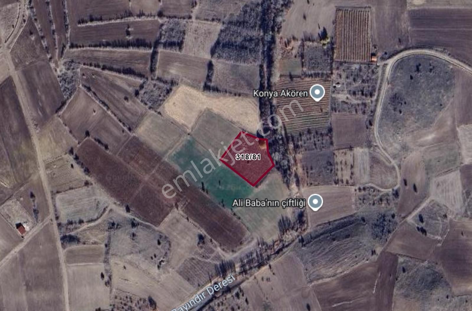 Tülce'de Bayındır Dere Dibi Mükemmel 3.576 M² Müstakil Tarla - Görsel 6