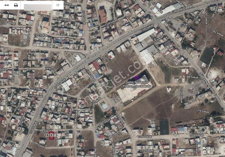 Huzur Cadde Yakın 311 M² İmarlı Arsa | 2 Kat 4 Daire Yapılabilir