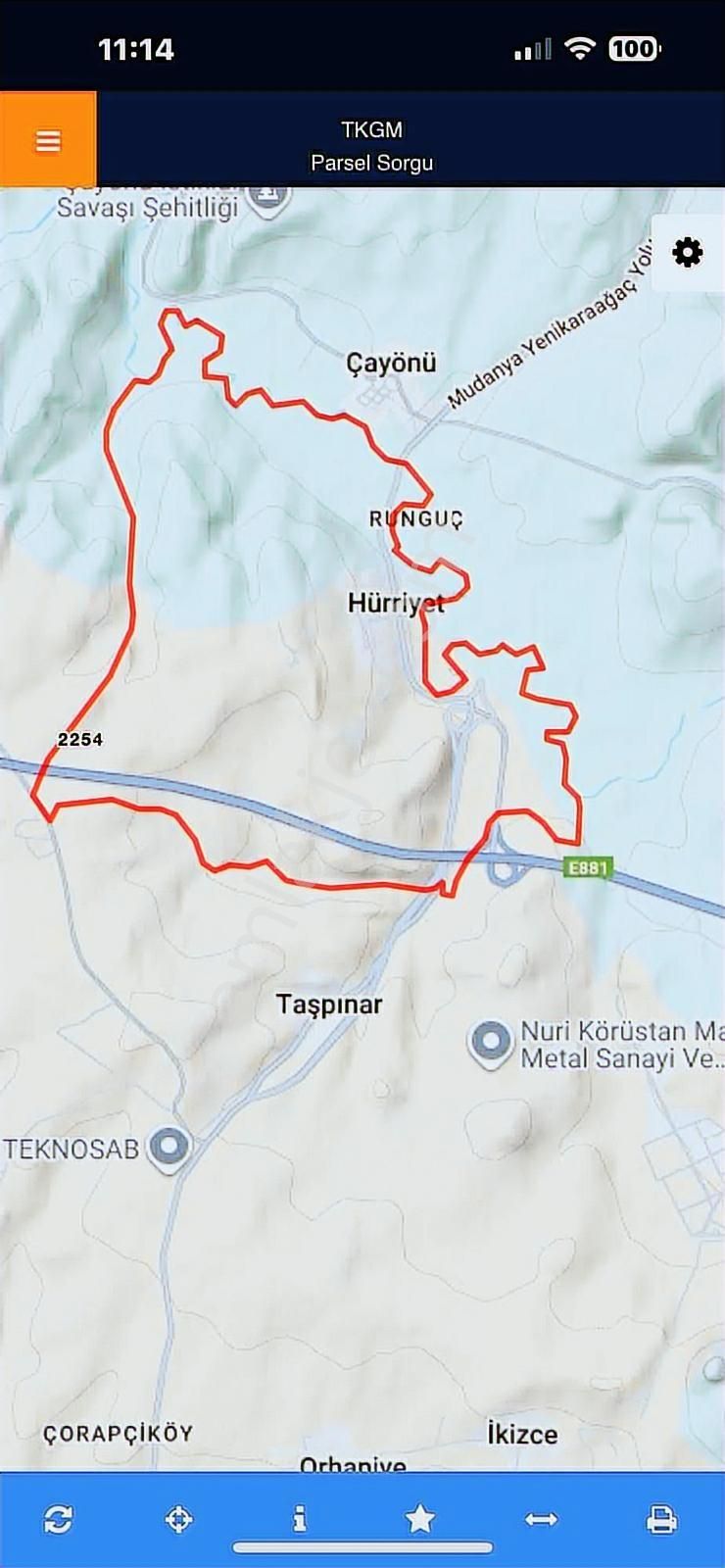 Bursa Karacabey Hürriyet 'de Satılık Tarla - Görsel 5