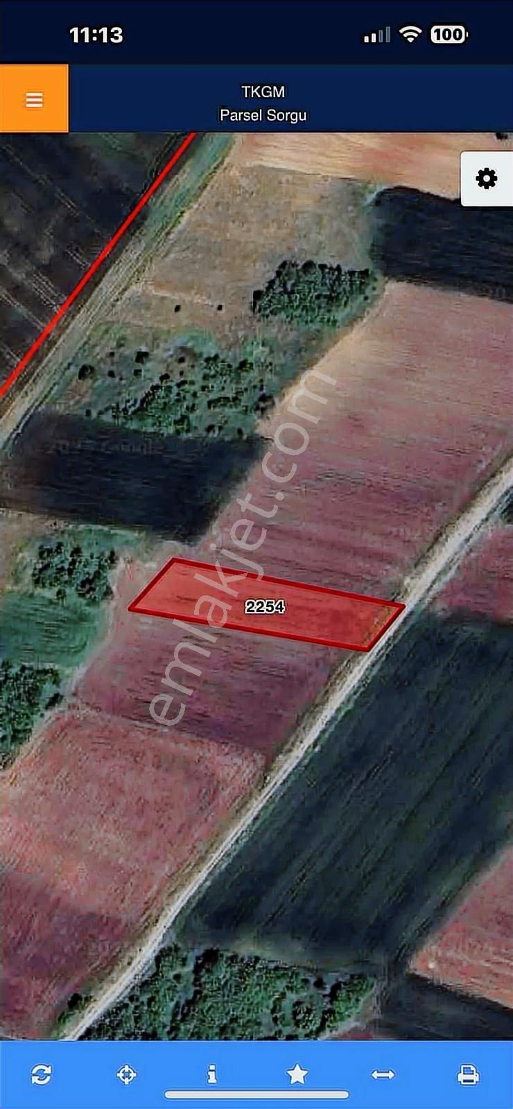 Bursa Karacabey Hürriyet 'de Satılık Tarla