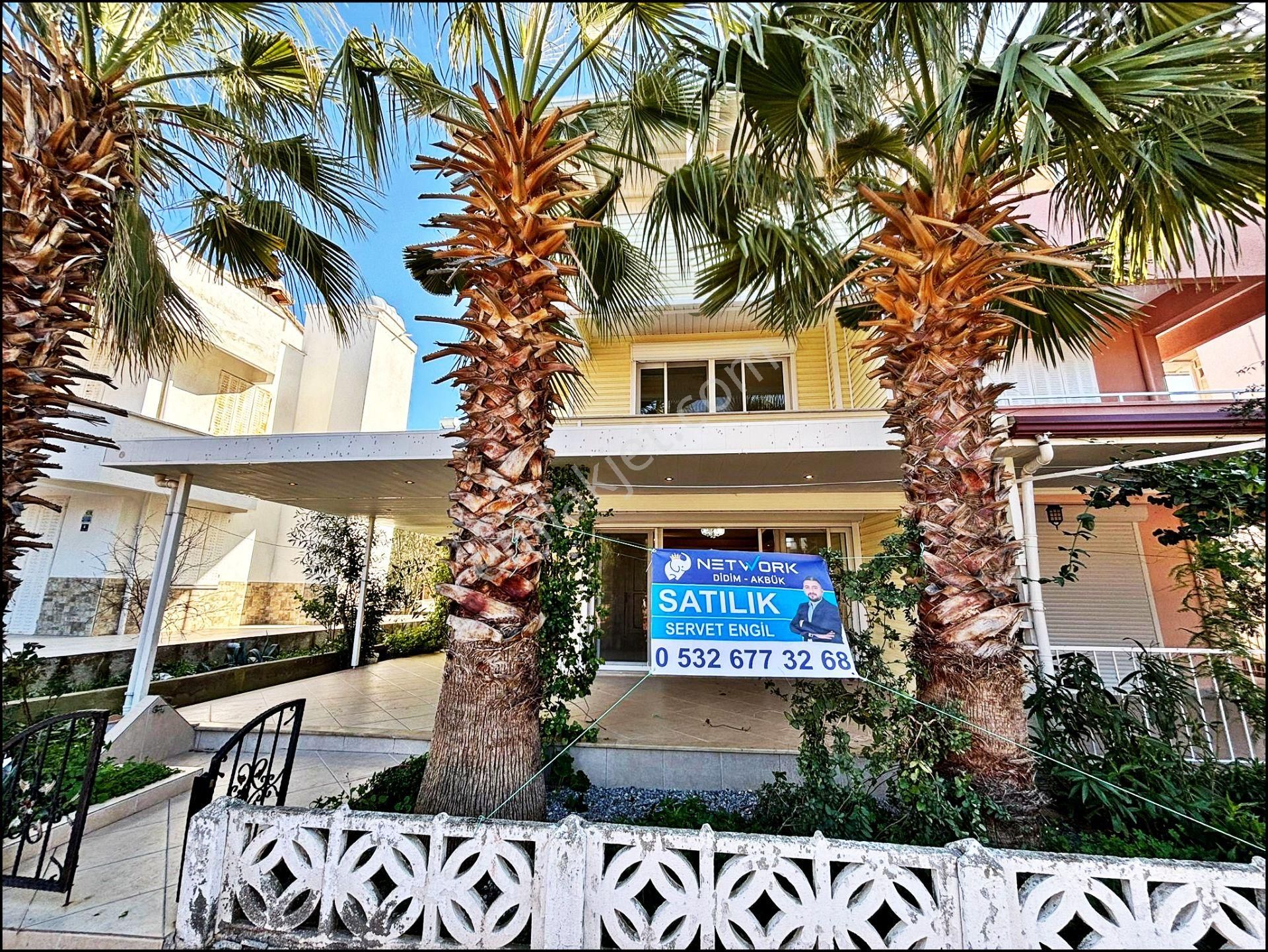 Aydın Didim Akbük Saplıada’da Kelepir Fiyatlı 3+1 Bahçeli Villa!