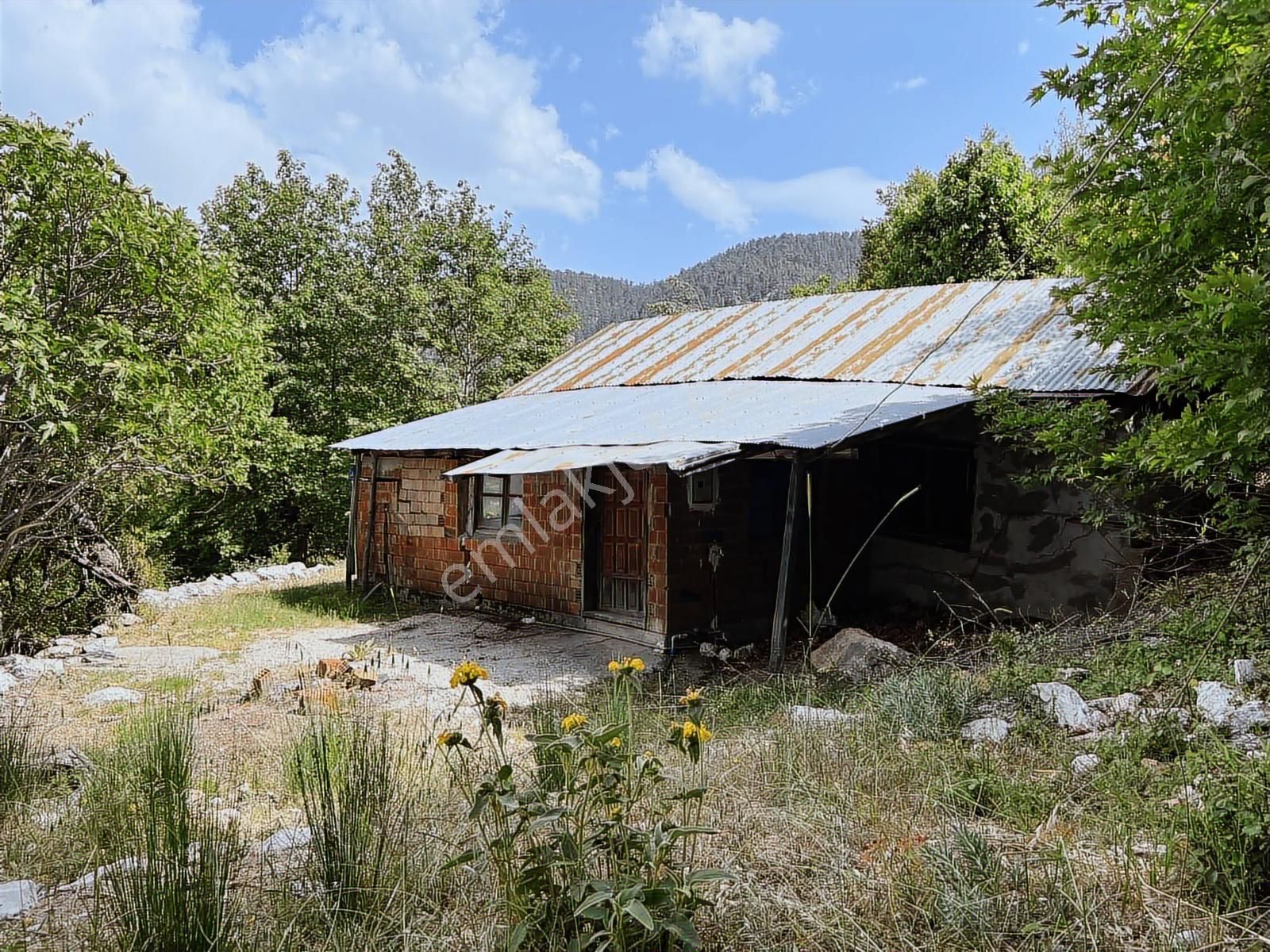 Kaş Ta Akarsuya Cepheli Sütleğen Beldibi Ev Ve 6.185 M2 Bahçe - Görsel 27