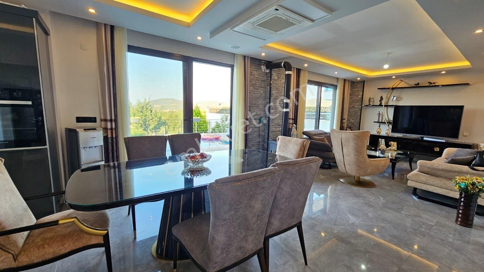 Didim Seyrantepede Ful Eşyalı 4+1 Müstakil Havuzlu Villa - Görsel 28