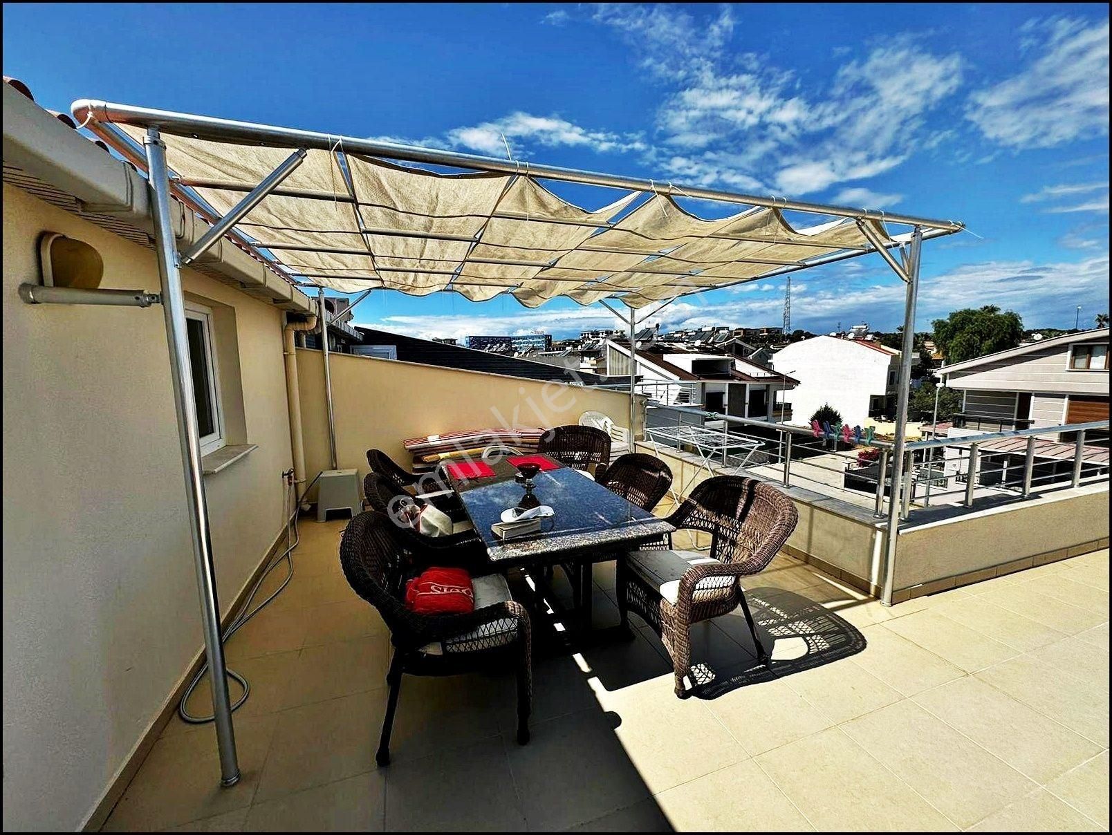 Didim Efeler Mahallesi’nde Havuzlu Site İçinde 4+1 Eşyalı Dubleks Daire - Görsel 7