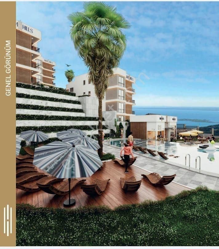 Didim Akbük'te Deniz Manzaralı 1+1 Daire, İnoa Hills'te, Krediye Uygun, 45 M² - Görsel 2