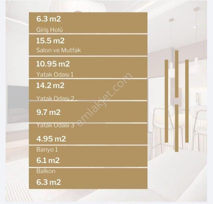 Didim Akbük'te Deniz Manzaralı 1+1 Daire, İnoa Hills'te, Krediye Uygun, 45 M² - Görsel 29