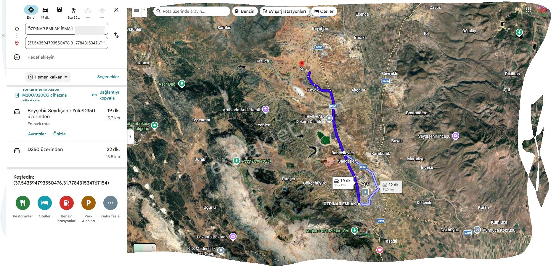 Özpınar,dan Kavak Toplulaştırma Tarlası 9267 M2 Yolu Ve Suyu Var... - Görsel 6