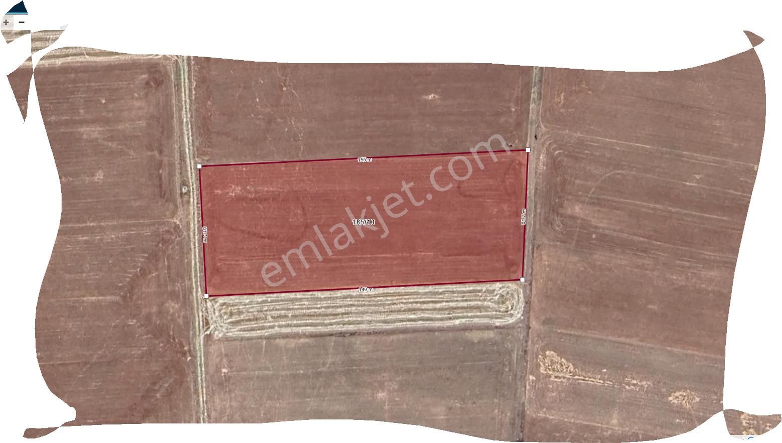 Özpınar,dan Kavak Toplulaştırma Tarlası 9267 M2 Yolu Ve Suyu Var...