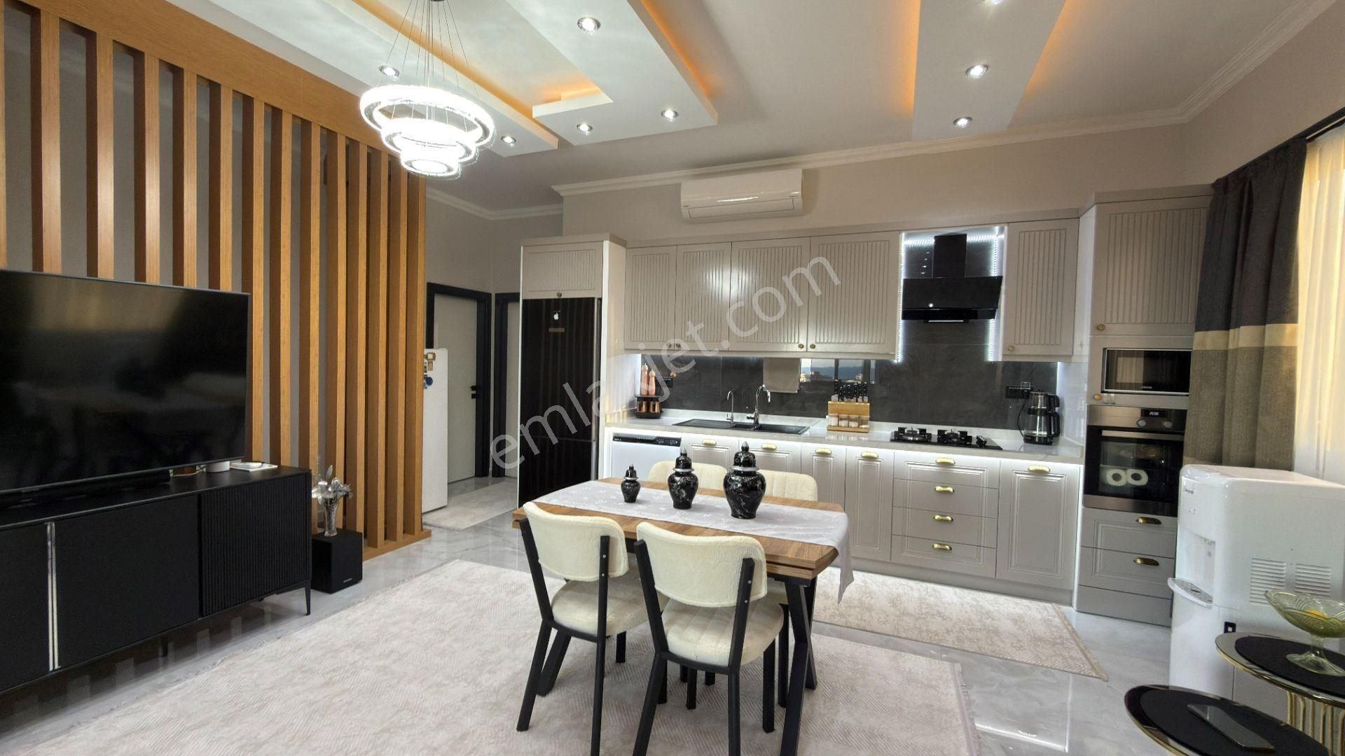 Alanya Mahmutlar’da Deniz Manzaralı, Lüks Dizaynlı 4+1 Dubleks - Görsel 6