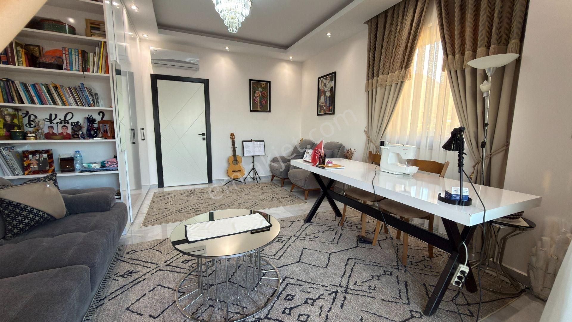 Alanya Mahmutlar’da Deniz Manzaralı, Lüks Dizaynlı 4+1 Dubleks - Görsel 20