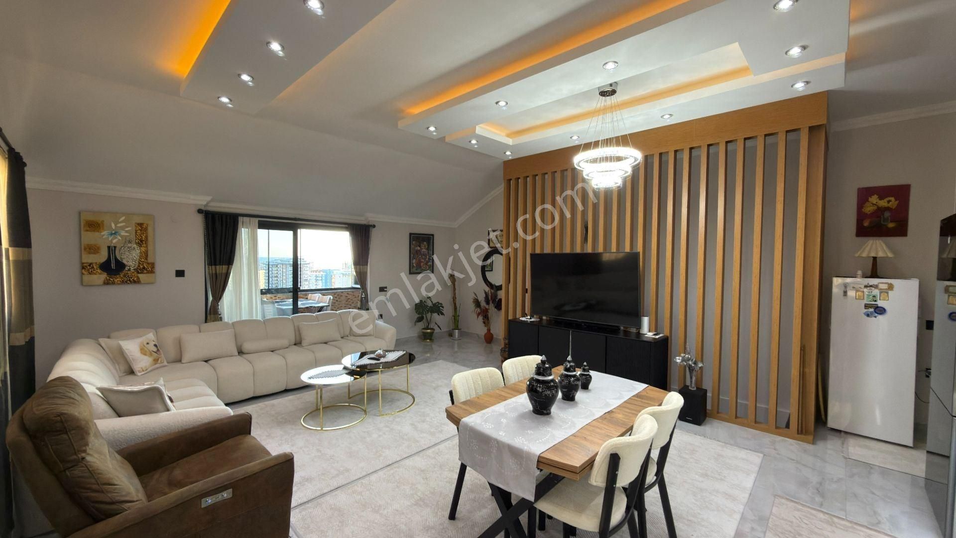 Alanya Mahmutlar’da Deniz Manzaralı, Lüks Dizaynlı 4+1 Dubleks - Görsel 5