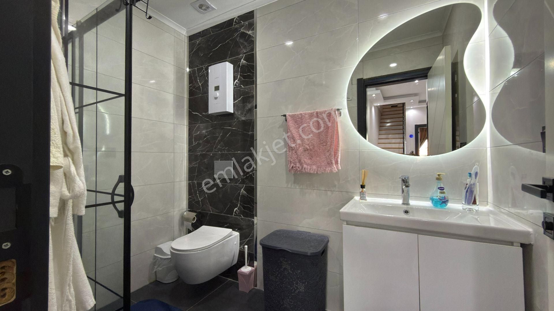 Alanya Mahmutlar’da Deniz Manzaralı, Lüks Dizaynlı 4+1 Dubleks - Görsel 30