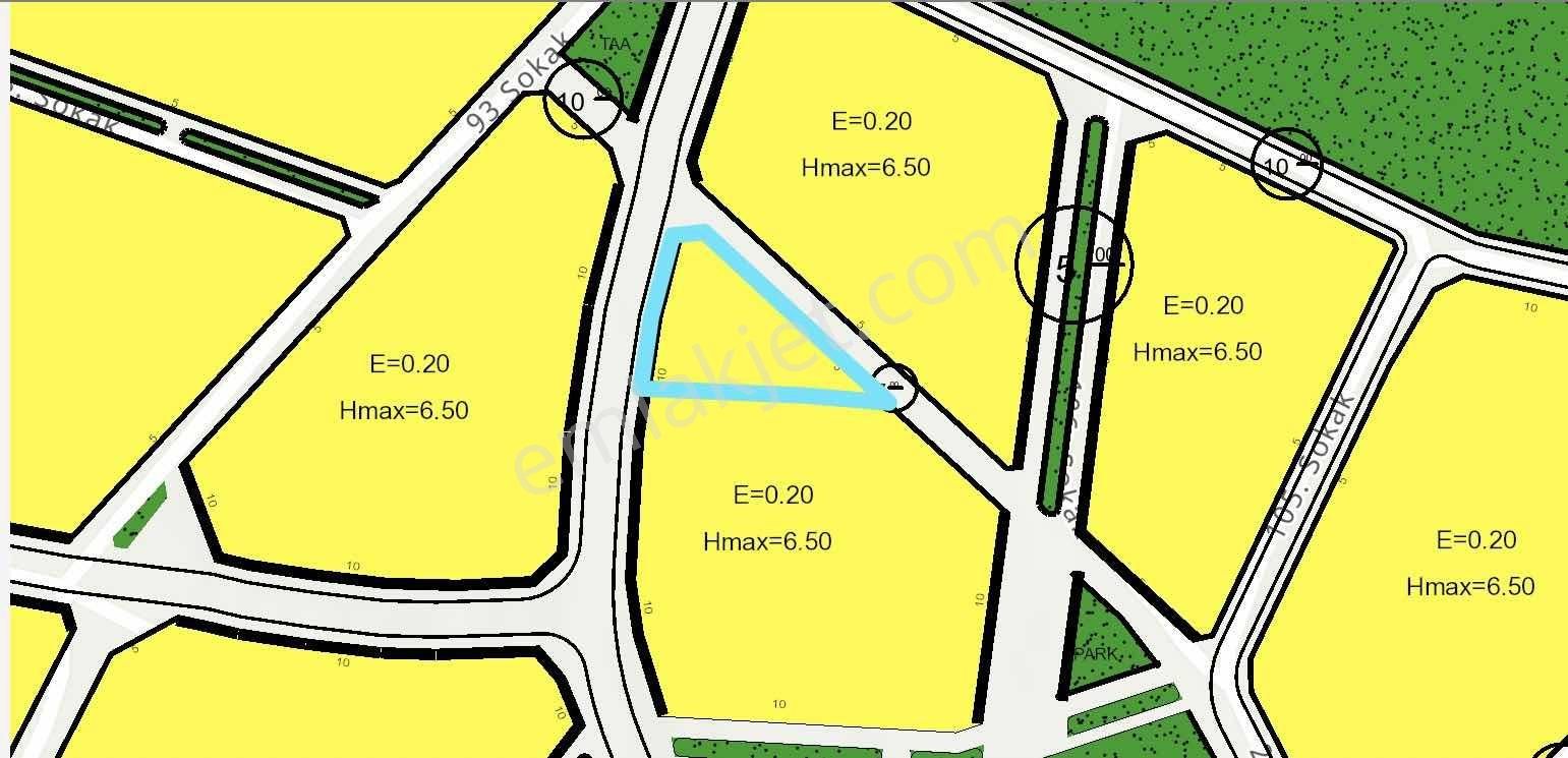 Gölbaşı Bahçelievlerde 2 Villalık Tek Tapu Köşe Parsel