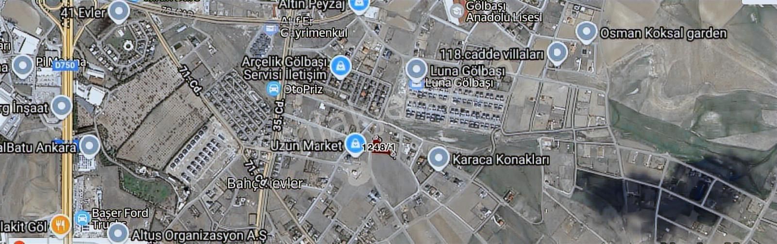 Gölbaşı Bahçelievlerde 2 Villalık Tek Tapu Köşe Parsel - Görsel 9