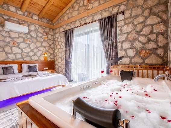 Kaş Mega'dan 4 Adet Müstakil Havuzlu Villa Tamamı Bu Fiyat!! - Görsel 33