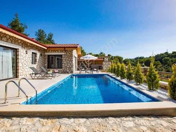 Kaş Mega'dan 4 Adet Müstakil Havuzlu Villa Tamamı Bu Fiyat!! - Görsel 25