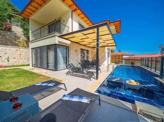 Kaş Çukurbağ Da Mega 'dan Satılık 3+1 Sıfır Müstakil Lüks Villa - Görsel 27