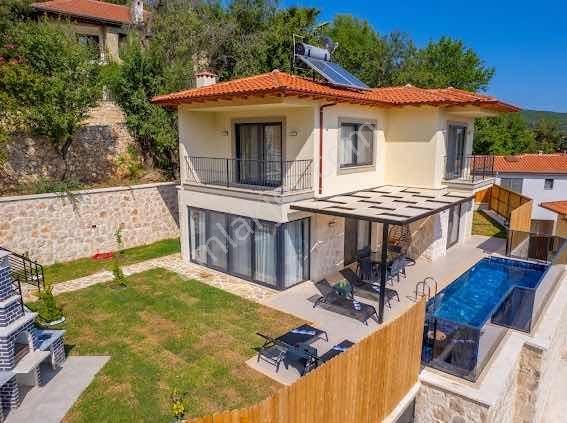 Kaş Çukurbağ Da Mega 'dan Satılık 3+1 Sıfır Müstakil Lüks Villa - Görsel 22