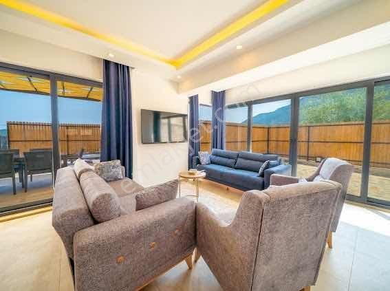 Kaş Çukurbağ Da Mega 'dan Satılık 3+1 Sıfır Müstakil Lüks Villa - Görsel 4