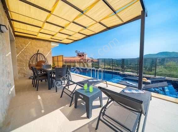 Kaş Çukurbağ Da Mega 'dan Satılık 3+1 Sıfır Müstakil Lüks Villa - Görsel 23