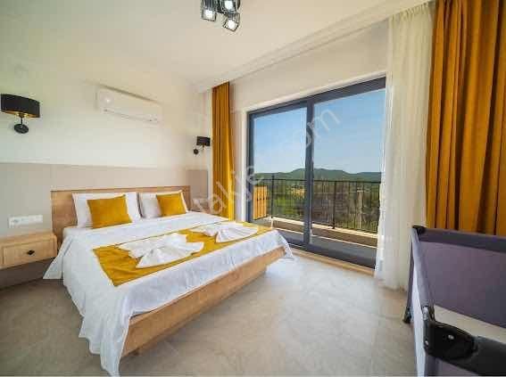 Kaş Çukurbağ Da Mega'dan 3+1 Satılık Lüks Villa İskanlı Ruhsatlı - Görsel 26