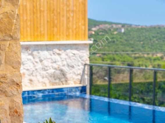 Kaş Çukurbağ Da Mega'dan 3+1 Satılık Lüks Villa İskanlı Ruhsatlı - Görsel 12