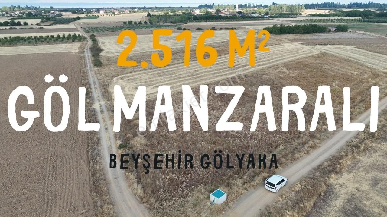 Göl Manzaralı Beyşehir'de 2.516 M² Müstakil Tarla Köşe Parselll