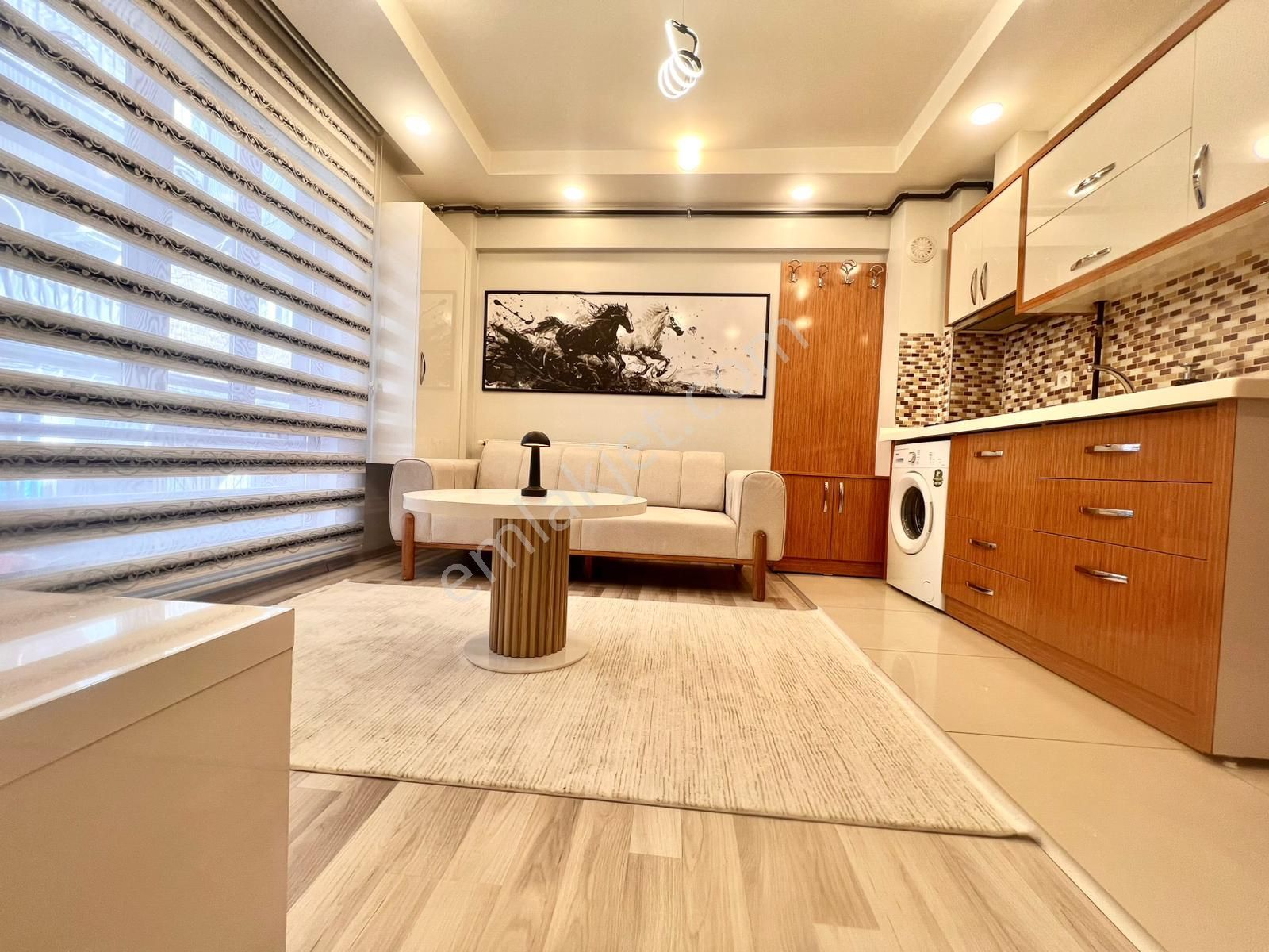 Foruma Yakın Arakat Sıfır Eşyalı 1+1 Satılık Apart - Görsel 22