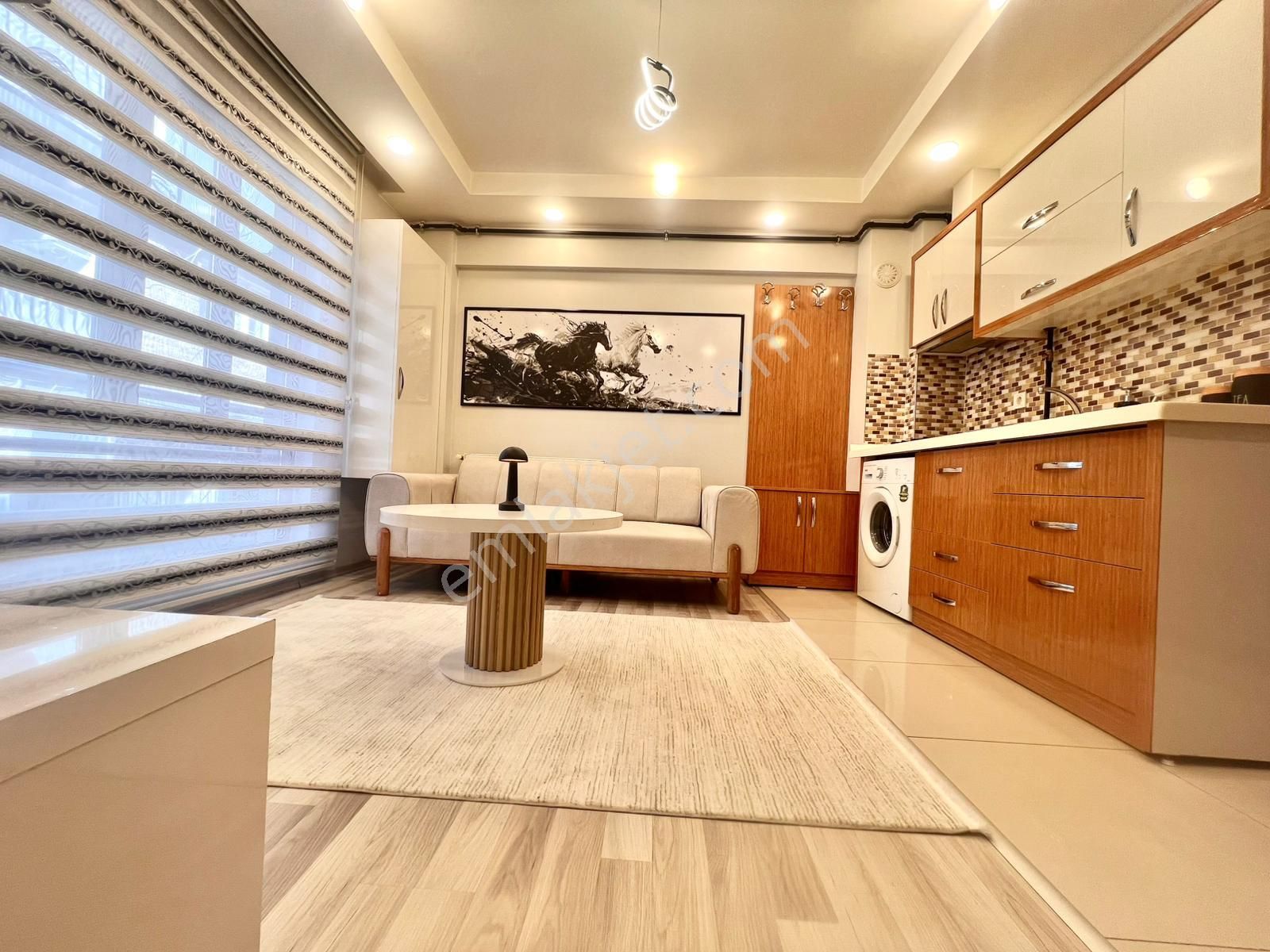 Foruma Yakın Arakat Sıfır Eşyalı 1+1 Satılık Apart - Görsel 14