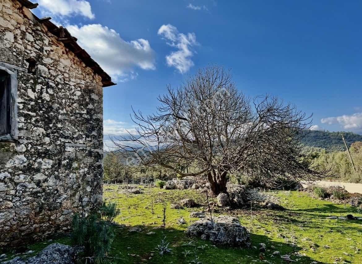 Kaş Ta Doğayla İçiçe Taş Ev Ve 1.850 M2 Bahçesi Gökçeyazı - Görsel 11