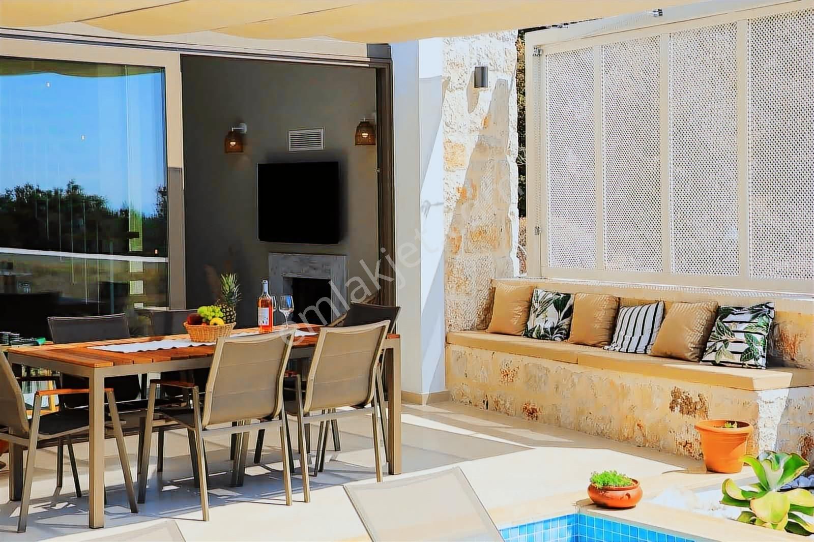 Kaş Mega Dan Gökseki De Uzun Dönem Kiralık Villa - Görsel 16