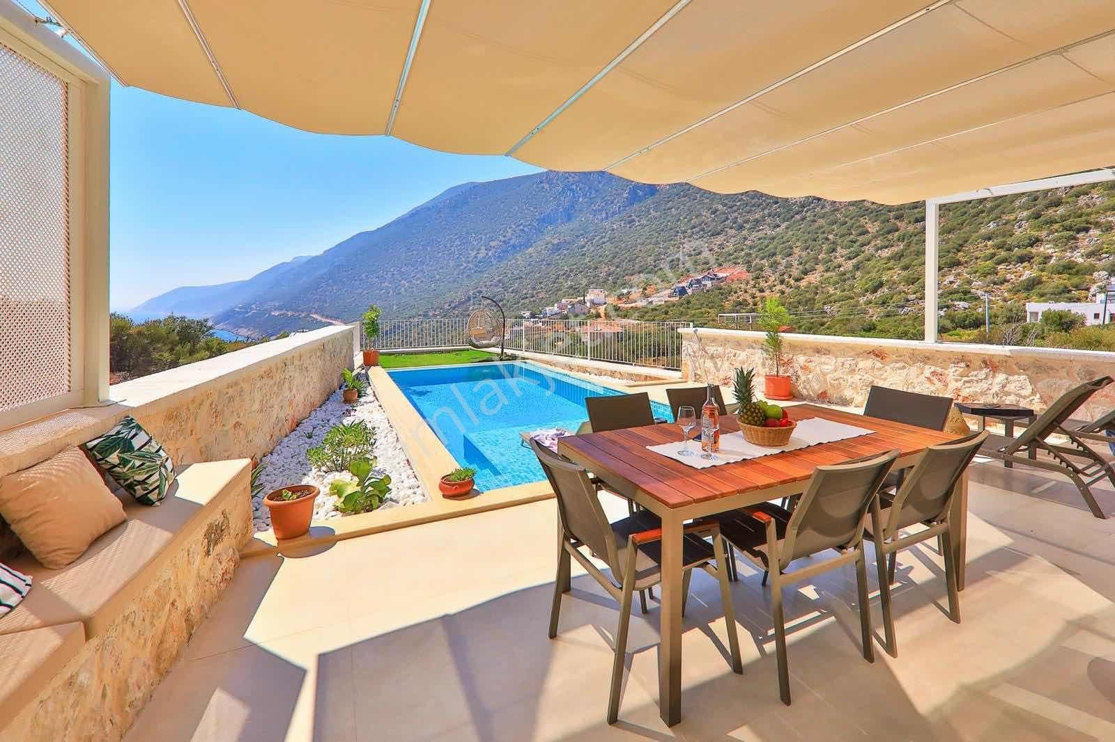 Kaş Mega Dan Gökseki De Uzun Dönem Kiralık Villa - Görsel 28