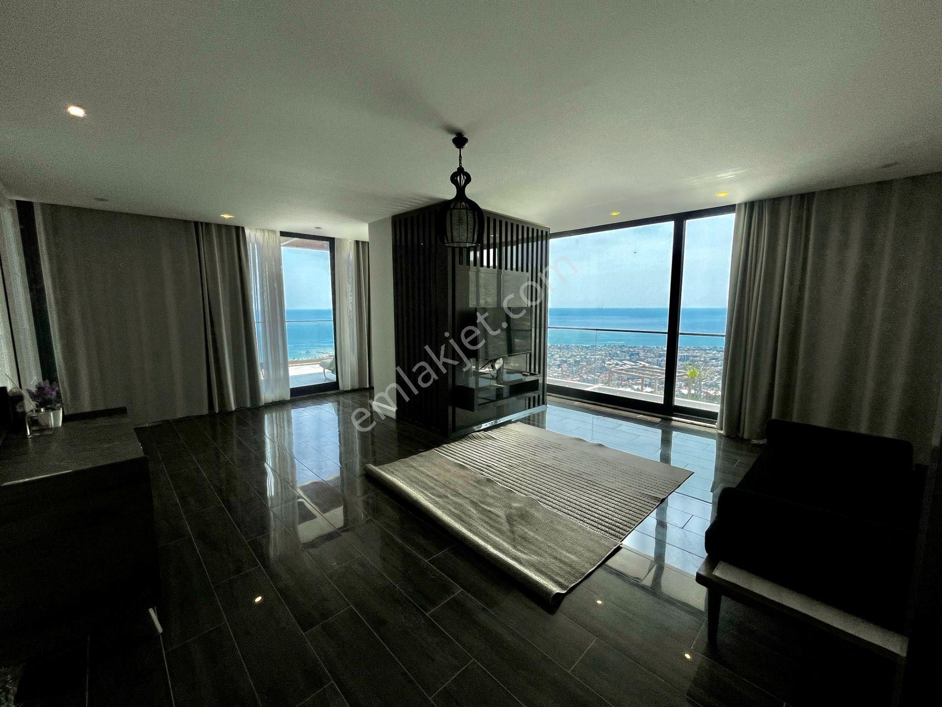 Alanya Bektaş’ta Asla Kapanmayan Deniz Ve Kale Manzaralı Lüks Villa - Görsel 21