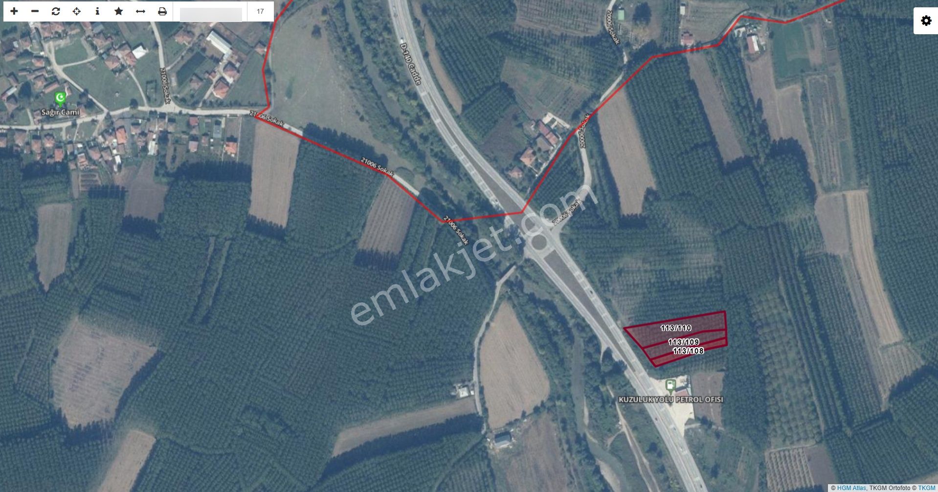 Sahibinden Sakarya/akyazı Acil Satılık 6200 Metrekare E-5 (d-100) Karayolu Kenarı Satılık Tarla - Görsel 2