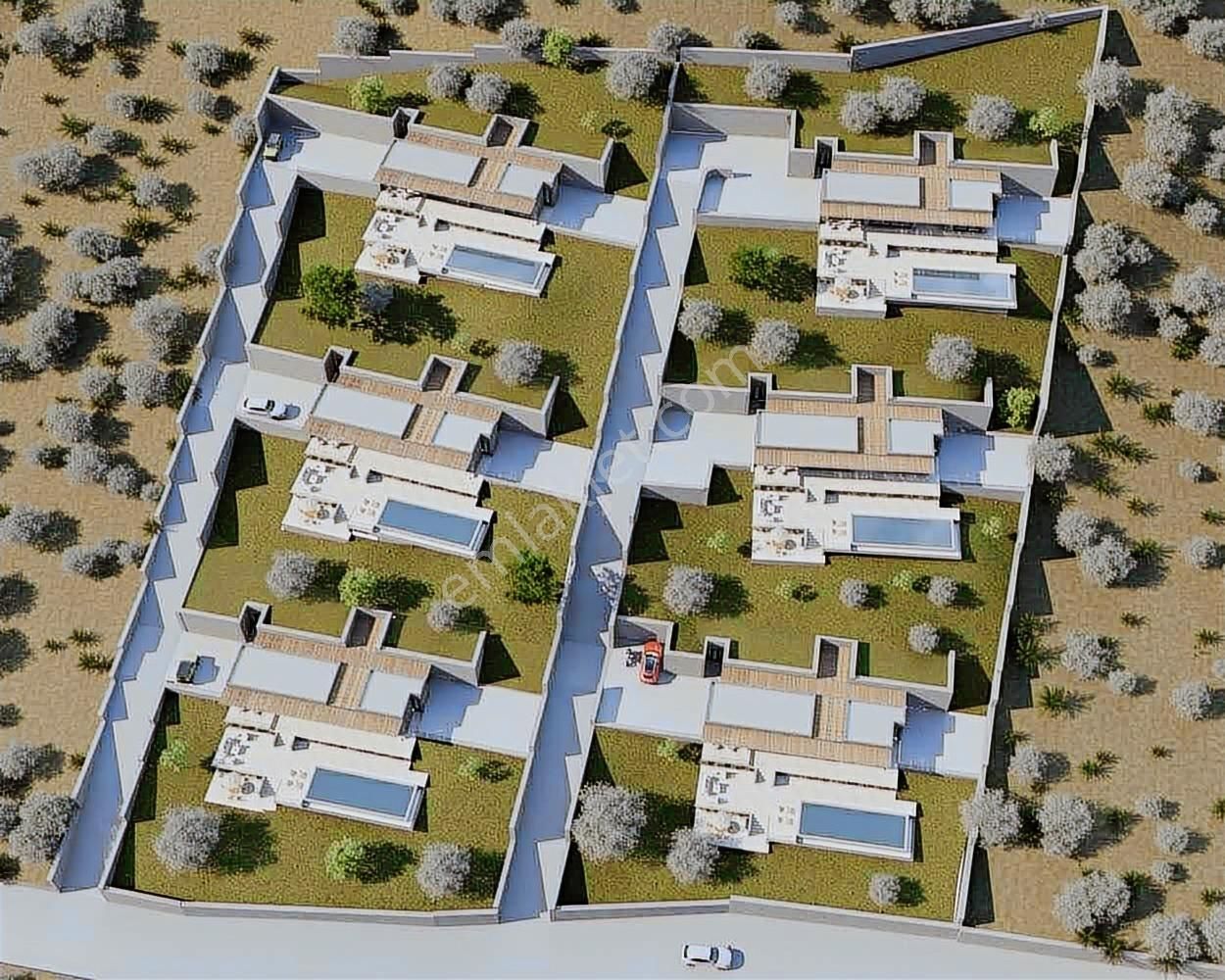 Bodrum Gümüşlük Projeden Satılık 4+1 Villa - Görsel 18