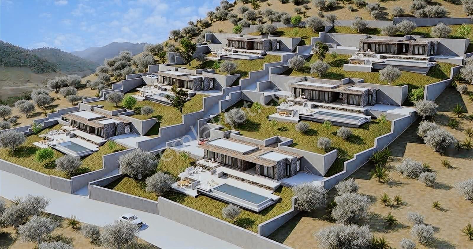 Bodrum Gümüşlük Projeden Satılık 4+1 Villa - Görsel 20