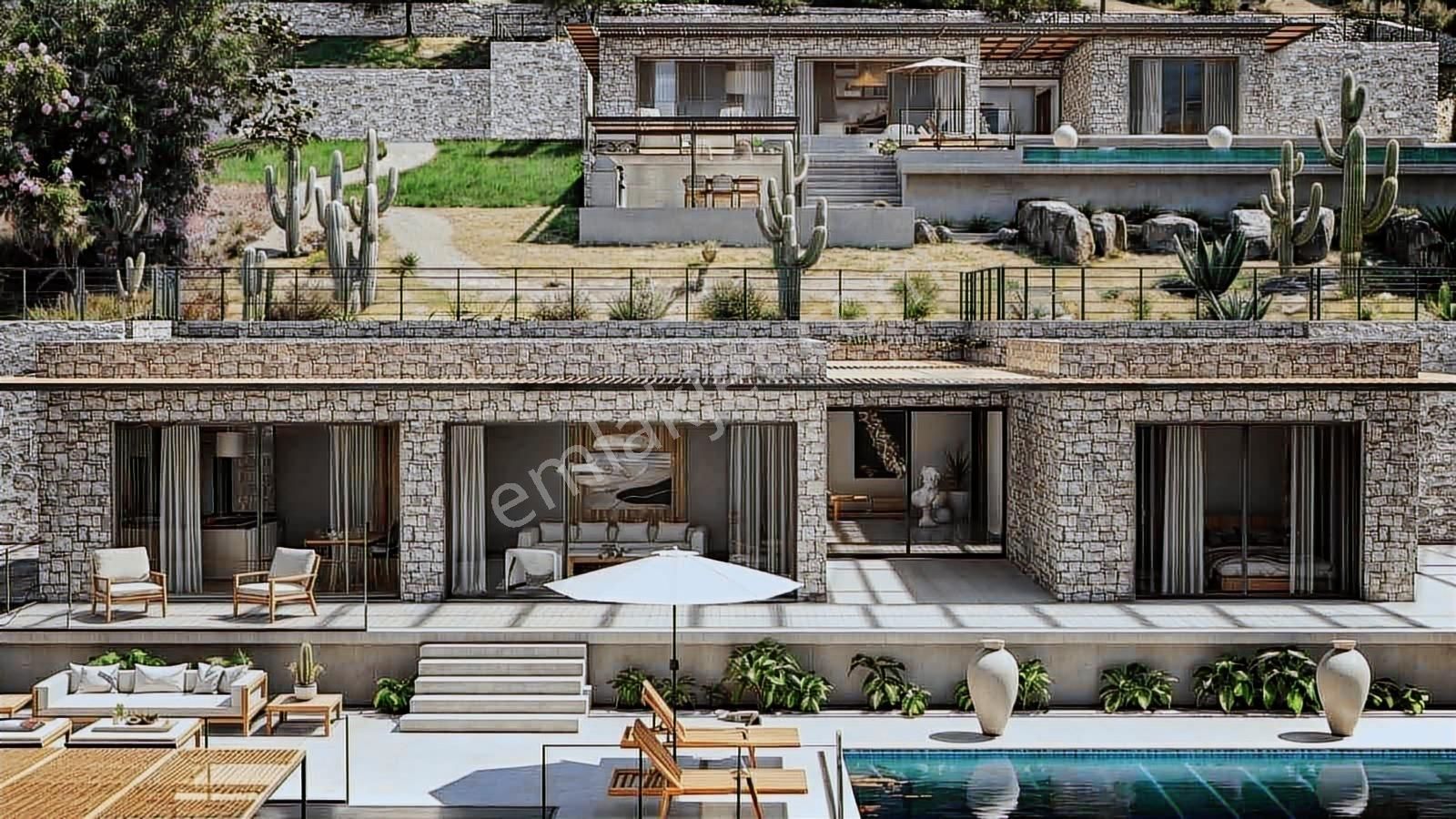 Bodrum Gümüşlük Projeden Satılık 4+1 Villa